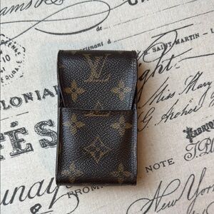 Louis Vuitton Brown Monogram pouch